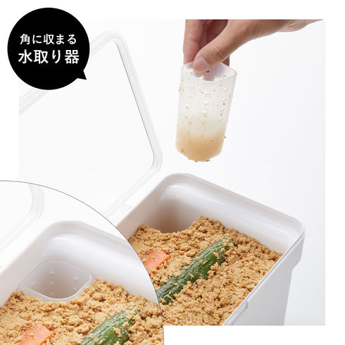 tower 密閉ぬか漬けケース タワー 水取り器付.|s5